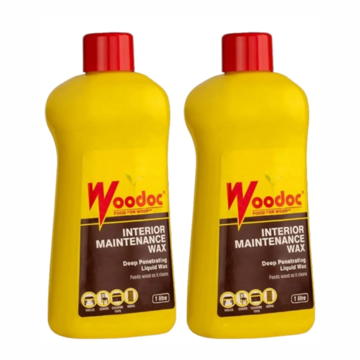 2 x Woodoc Interior Maintenance Wax - Deep Penetrating