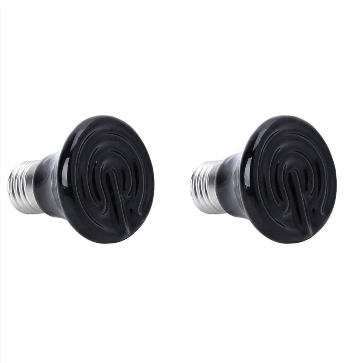 Hot 25W E27 Pet Heating Lamp Black Infrared Ceramic Emitter 220-230V