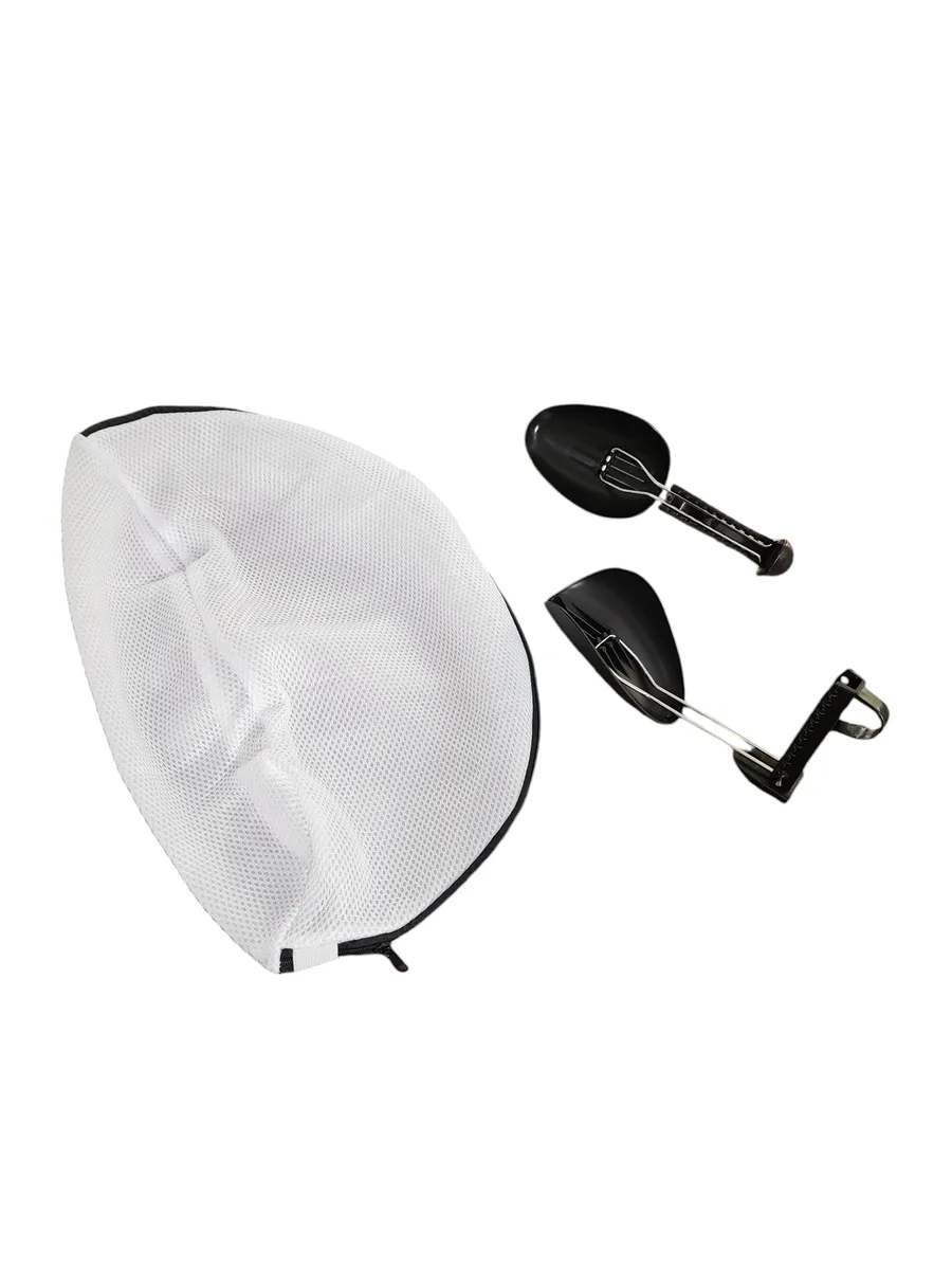 Laundry Protective Shoe Washing & Storage Bag with 2 Adjustable Shoe Trees