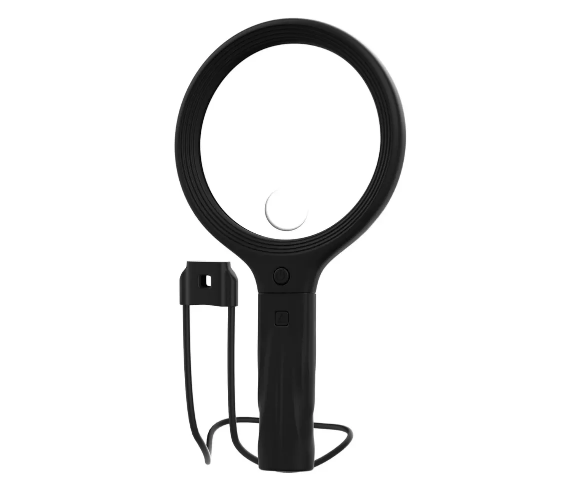 Hands-Free Neck Magnifying Glass 5x & 10x with 30 LED Light