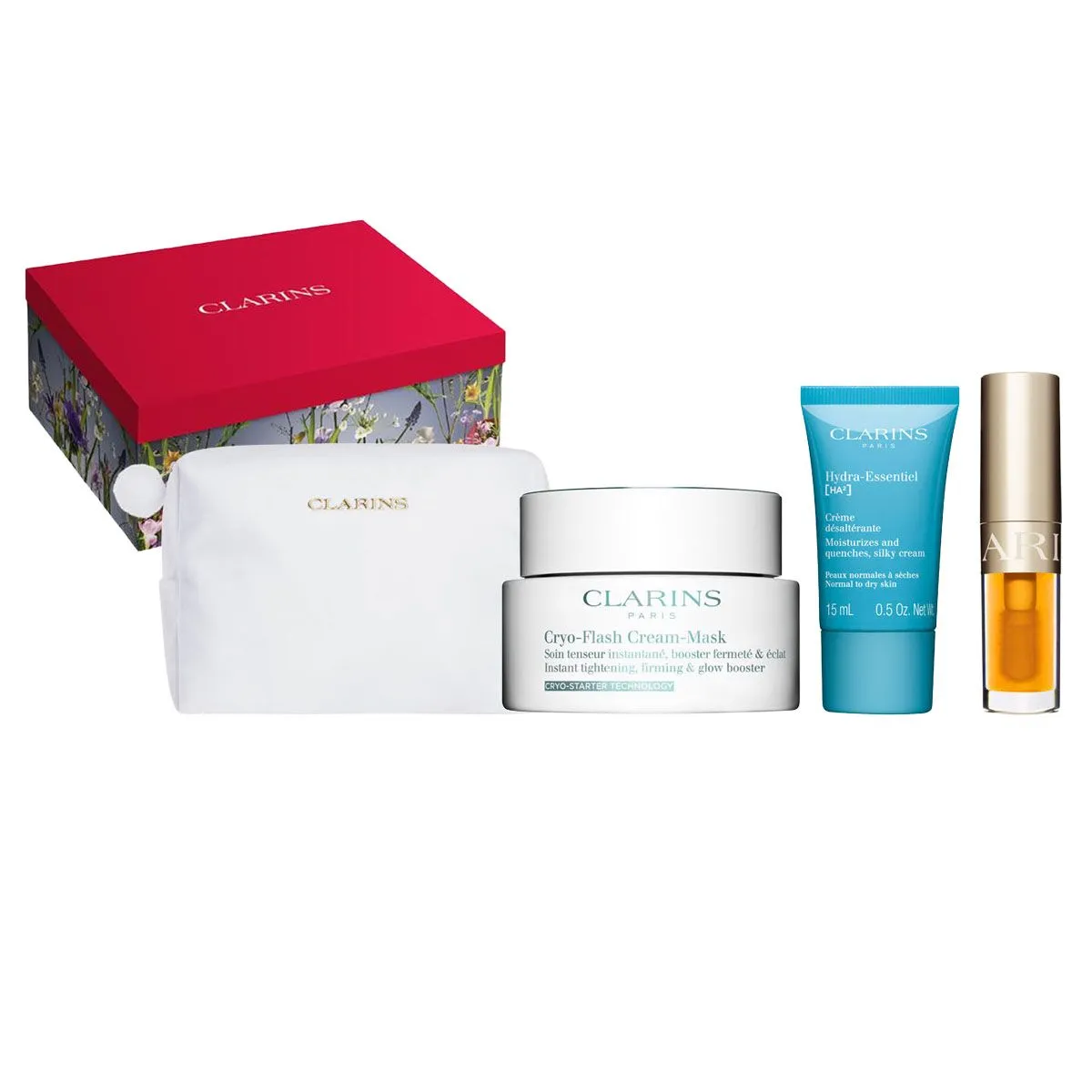 Clarins Cryo-Flash Cream-Mask Instant Glow Gift Set