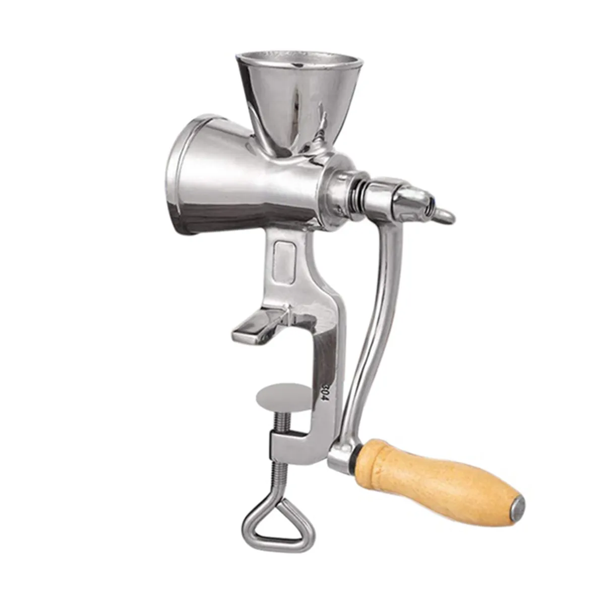 Manual Grinder Hand Crank Grain Mill Stainless Steel Grinding Tool