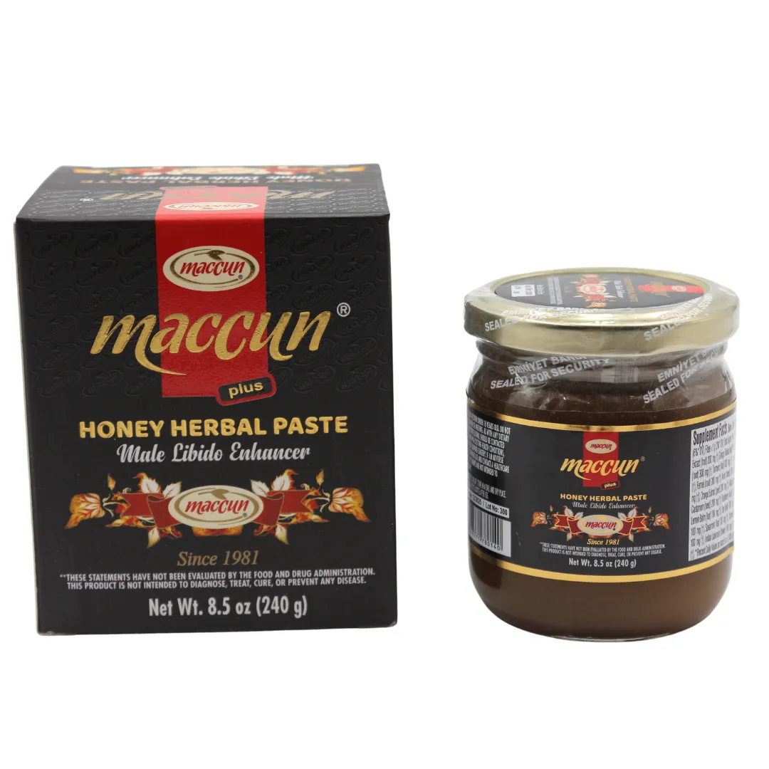 Maccun Plus Honey Herbal Paste - Men Libido Enhancer 240g - Epimedium Paste