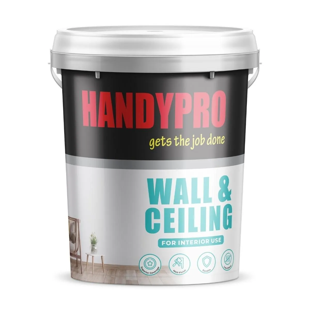 Handyman's HandyPro Wall & Ceiling Paint 20L - White