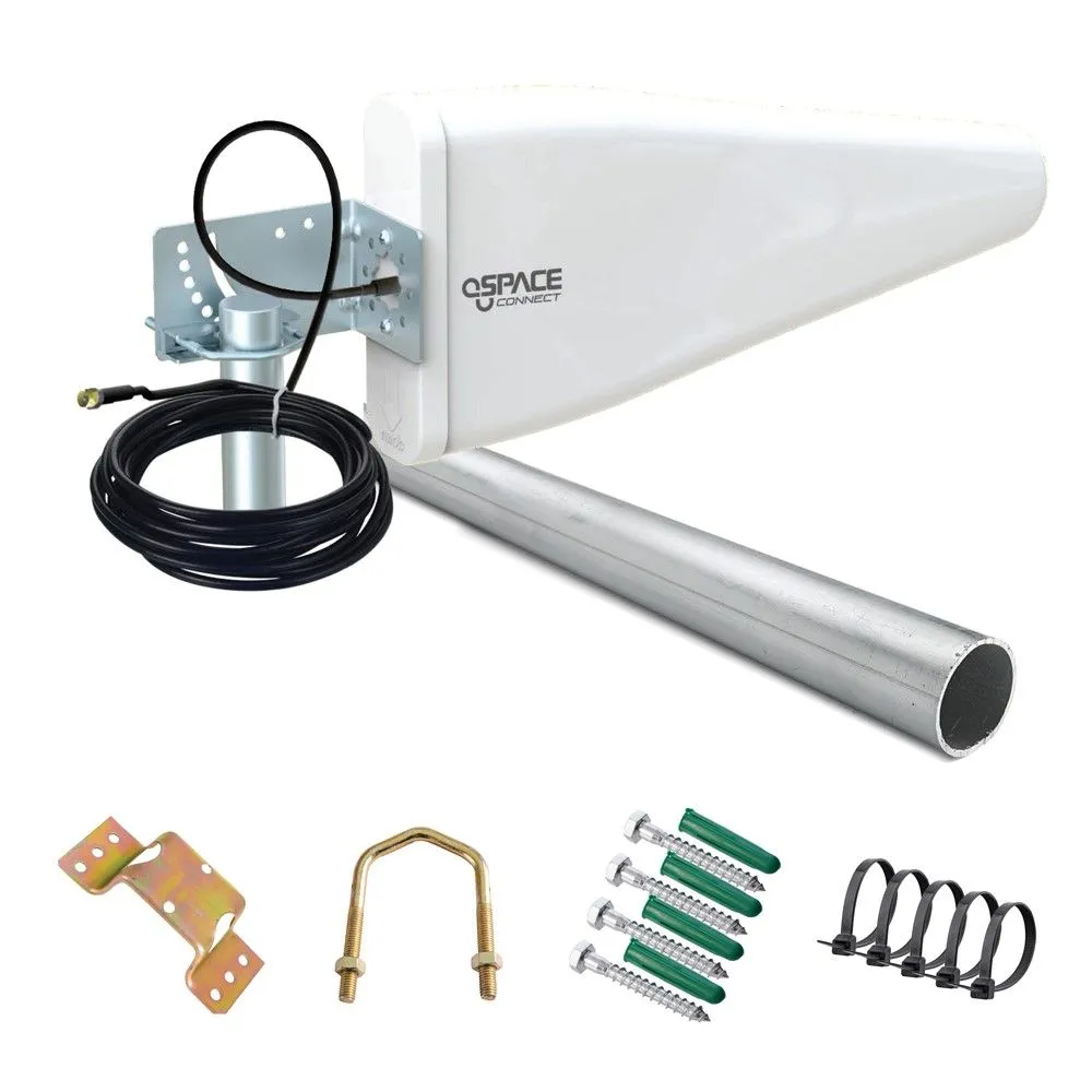 Space TV Connect 5G Ready Directional Antenna 11dB with Installation Kit