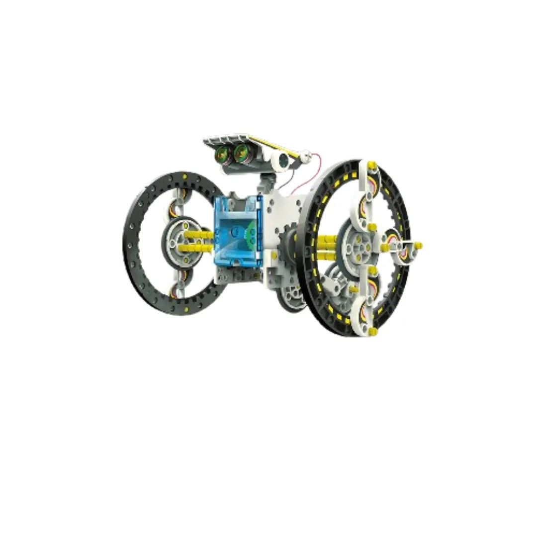 PRK GE-615 14-in-1 Educational Solar Robot Kit -STEM Science DIY Toy, Learn
