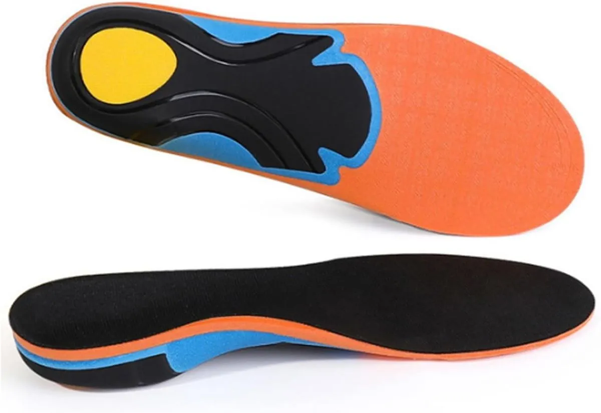Flat Foot Arch Support Reinforced Insole To Reduce Foot Pain Sports Sweat