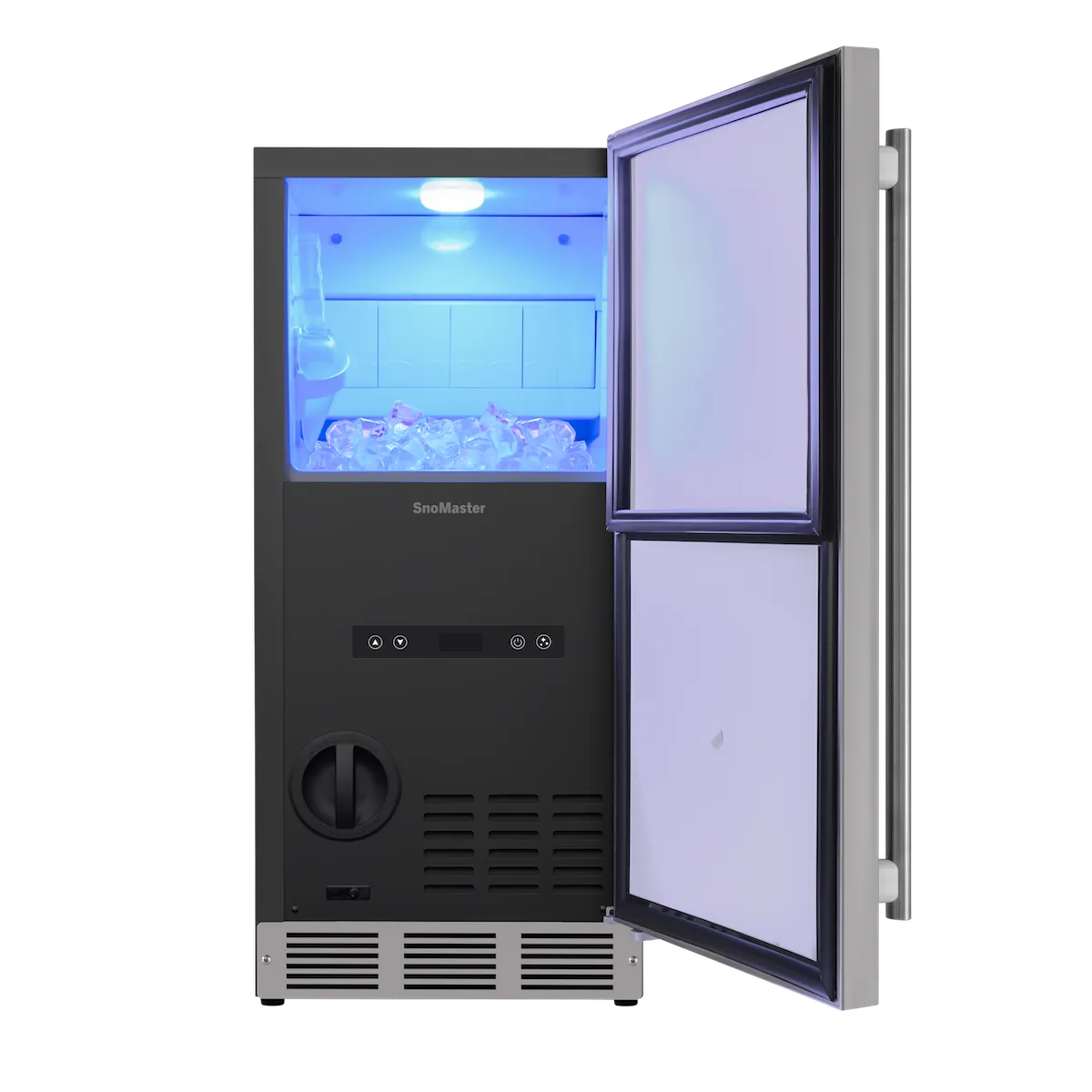SnoMaster - 30Kg/24Hr Plumbed-In Gourmet Type Ice-Maker (SMIC-30S)