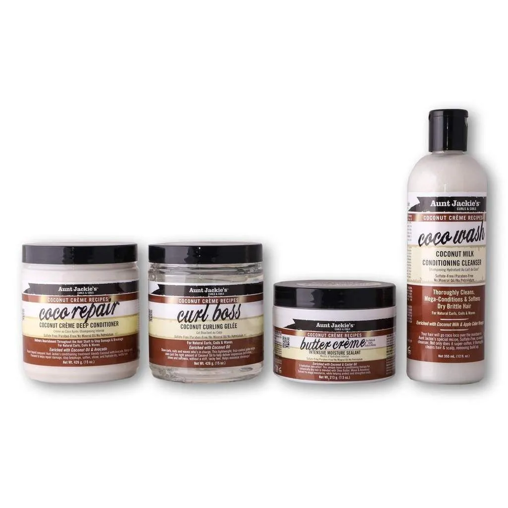 Aunt Jackie's - Coconut Crème Hair Care Kit