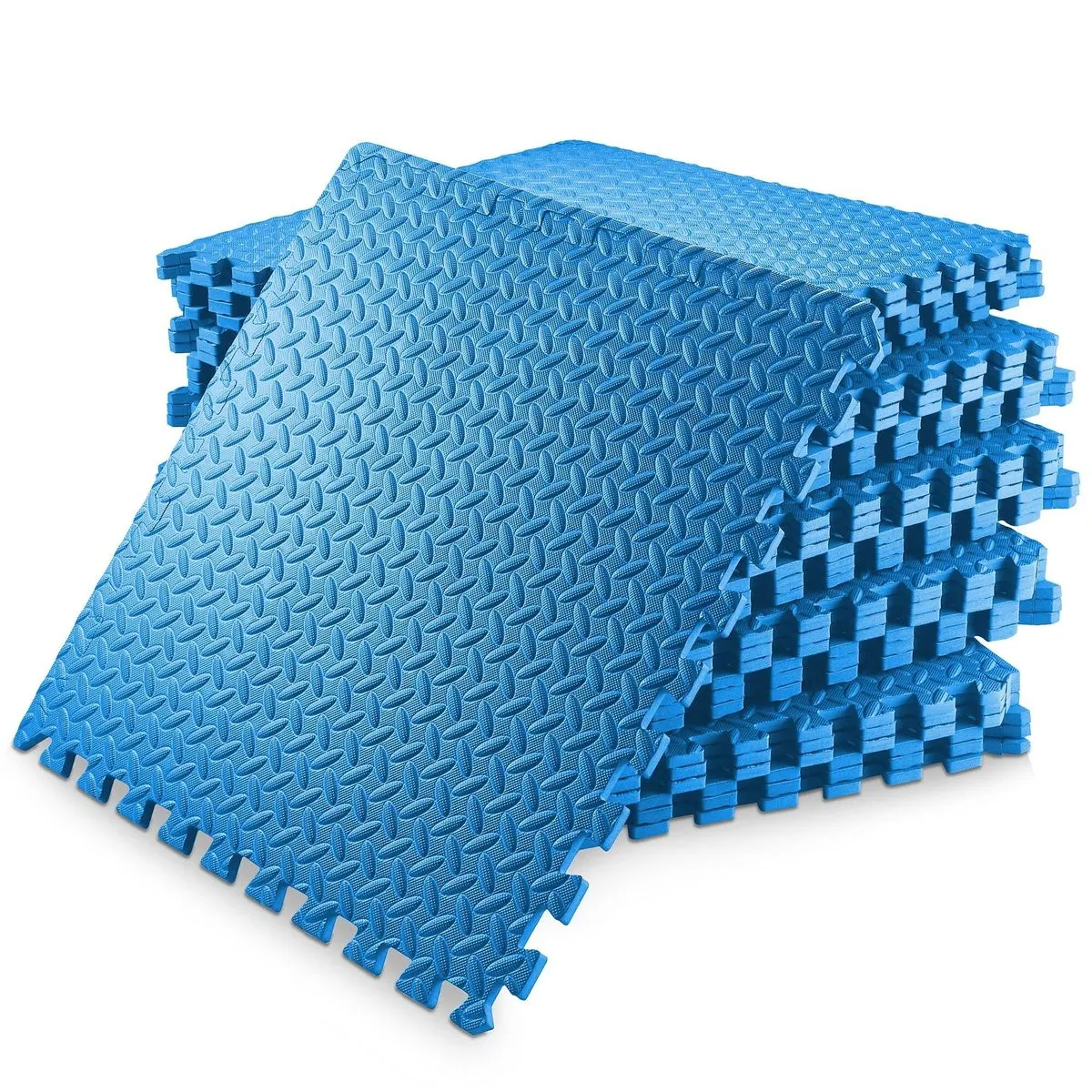20Pack Eva Puzzle Exercise Mats, 1cm Thick Foam Interlocking Tiles for Gyms