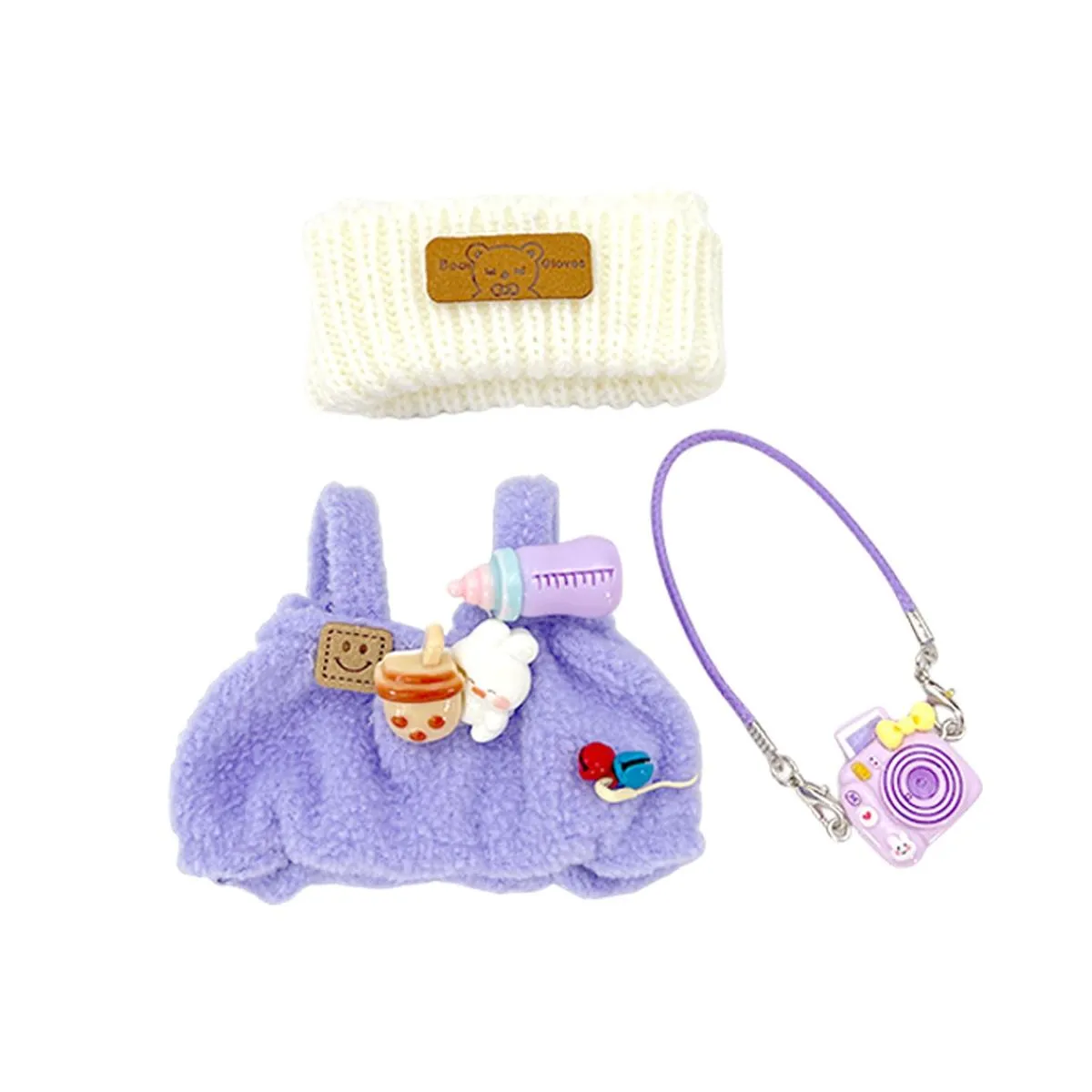Doll Clothes Outfit Set for 17cm Doll - 3-Piece