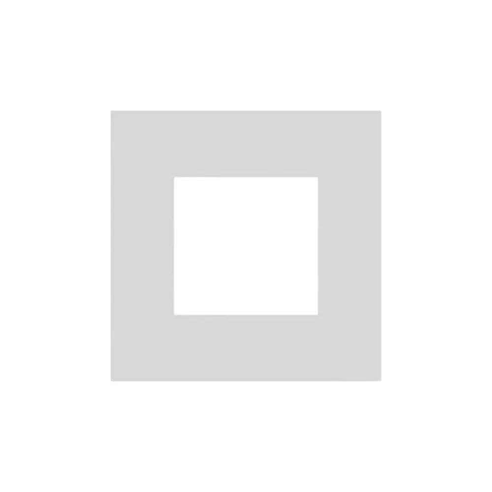 White 3x3 2 Gang Cover Plate