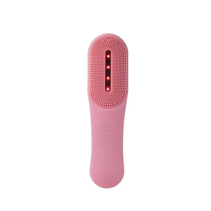 Led Photon Acne Cleanser Activate Collagen Facial Cleansing Brush