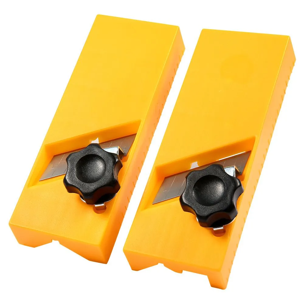 Manual Edge Planer Chamfer Tool for Wood, Plastic, and Drywall Panels