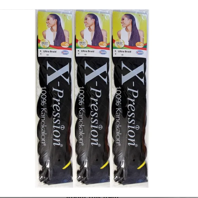 X-Pression Ultra Braid -Hot water set-Light weight - #1
