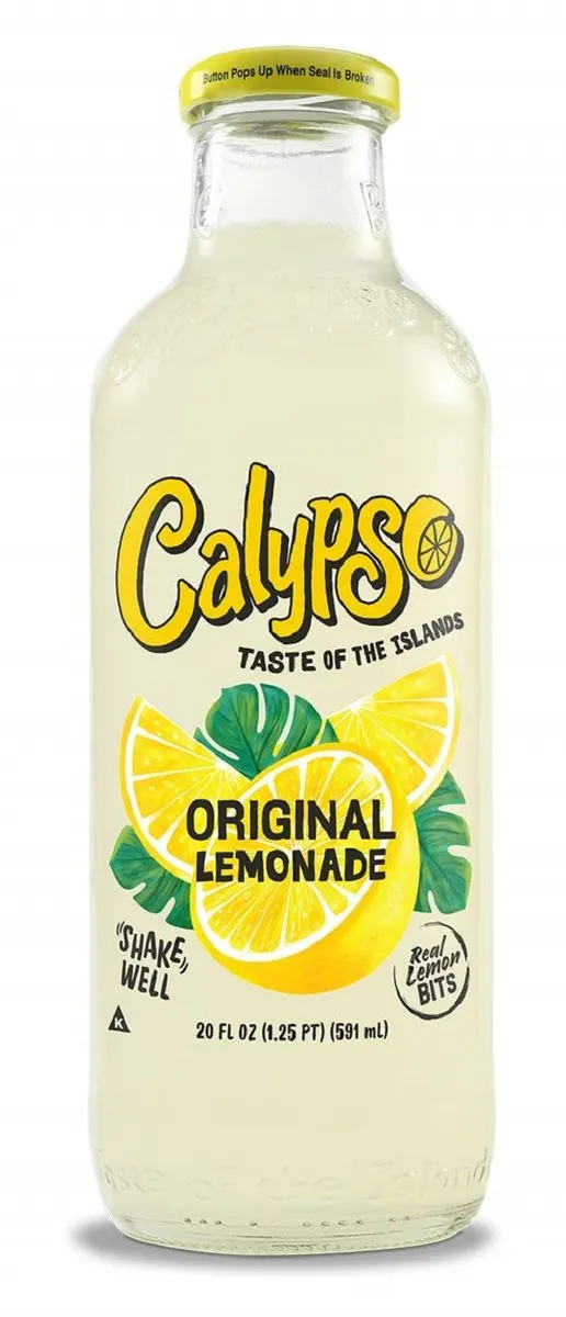 Calypso Original Lemonade Fruit Flavored Soft Drink Juice-Refreshing,Citrus