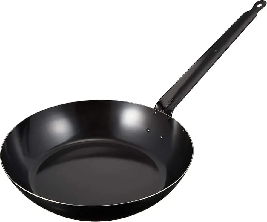 Pan Steel Frying - Black