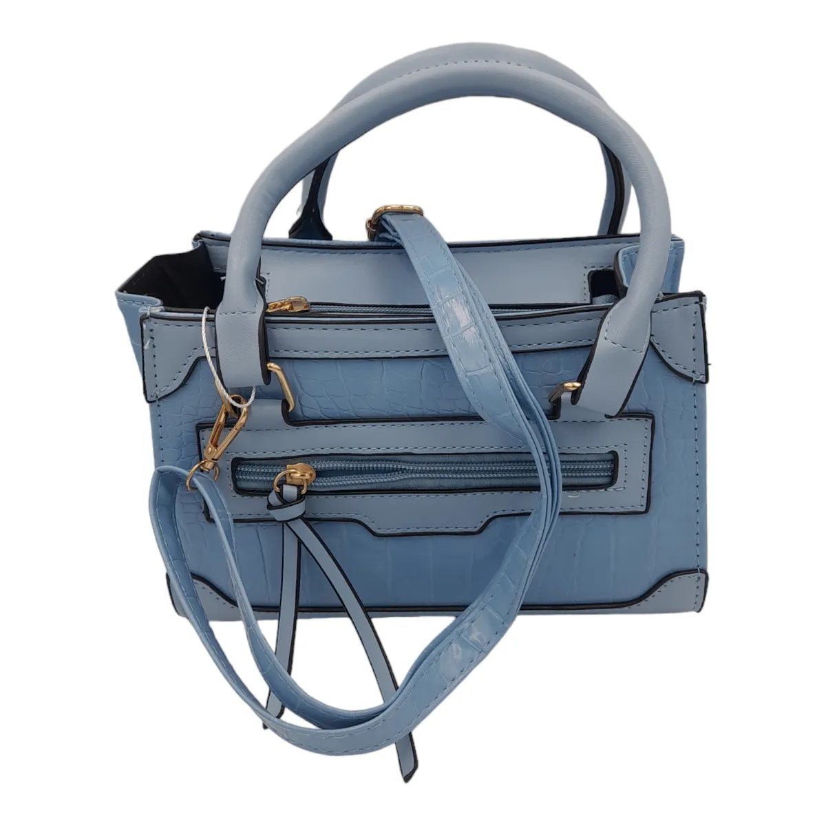Fashion Crossbody Handbags for Women Ladies Shoulder Bags with Strap - Blue