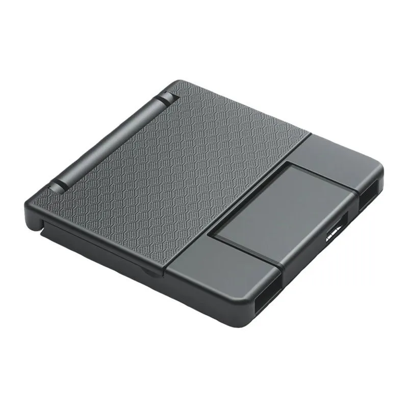 Card Reader Storage Box with OTG Adapter, Compatible with USB2.0 and Type-C - Black