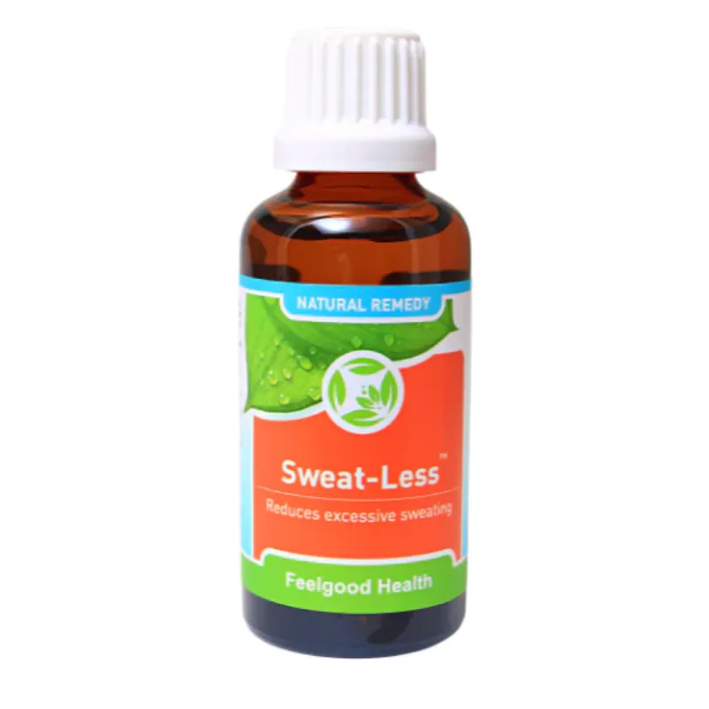 Feelgood Health - Sweat-Less - Natural Homeopathic Remedy - 50ml