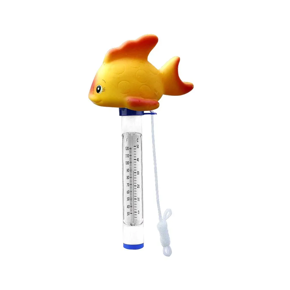 Goldfish Indoor Outdoor Floating Thermometer Swimming Pool Thermometer