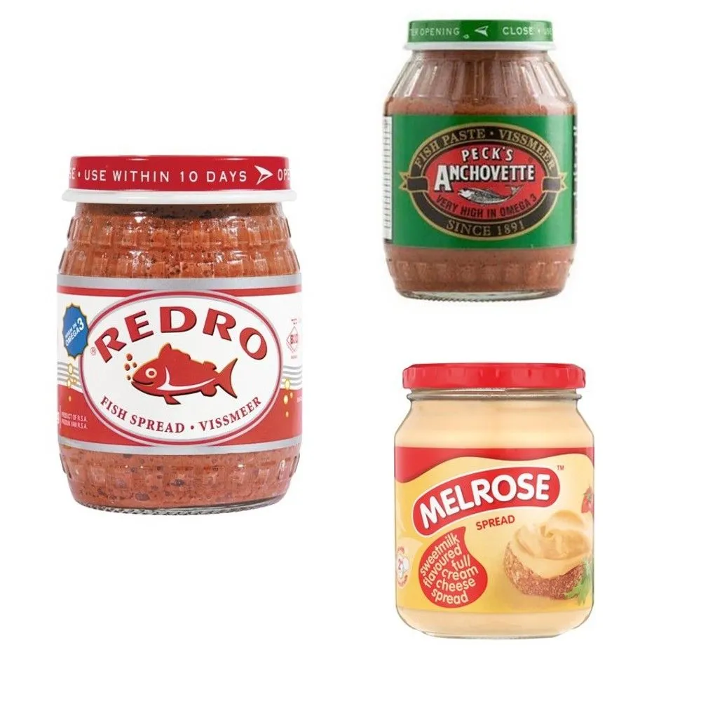 Breakfast Spread Combo - Redro, Peck's & Melrose Spread - 850g