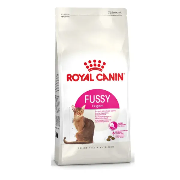 Royal Canin Fussy Exigent Cat Food 4kg-Dual Texture,Urinary &Weight Support
