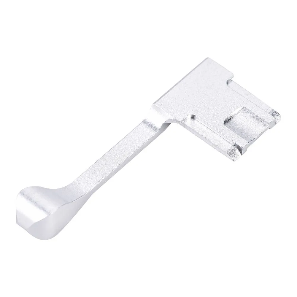 Aluminum Alloy Black Camera Grip Long Handle compatible Fujifilm Silver