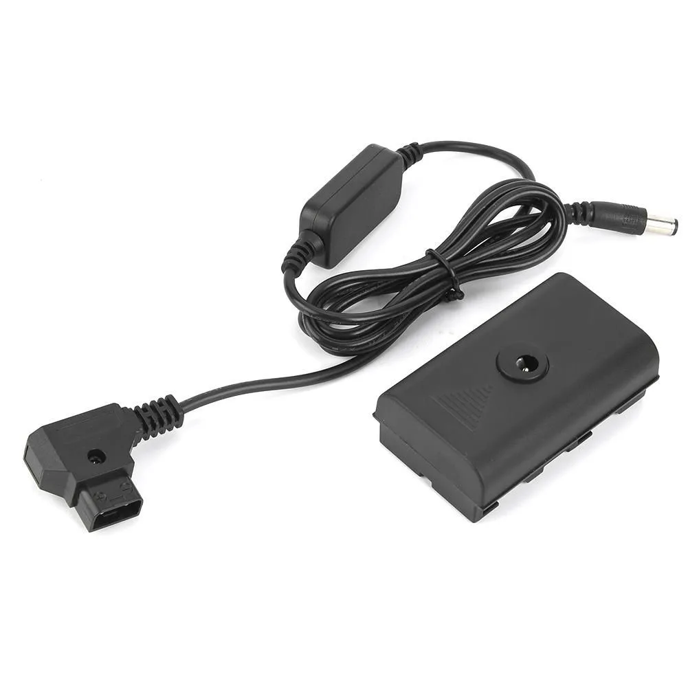 DC Straight Adapter Cable D-Tap to NP-F550 Pack Compatible with Monitor LED