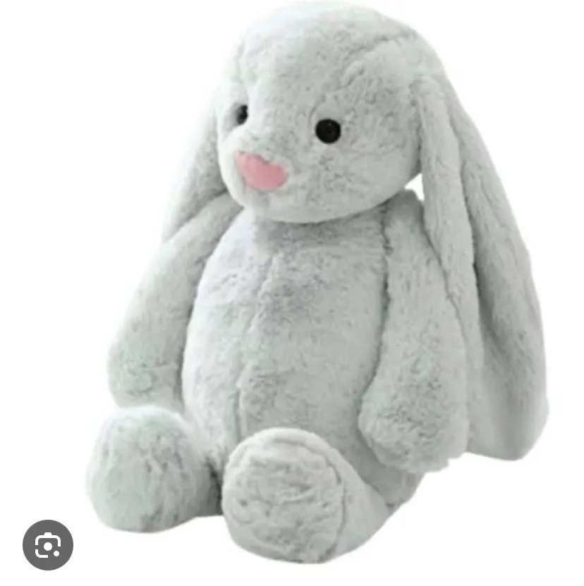 Soft Cuddle Bunny Rabbit - Grey