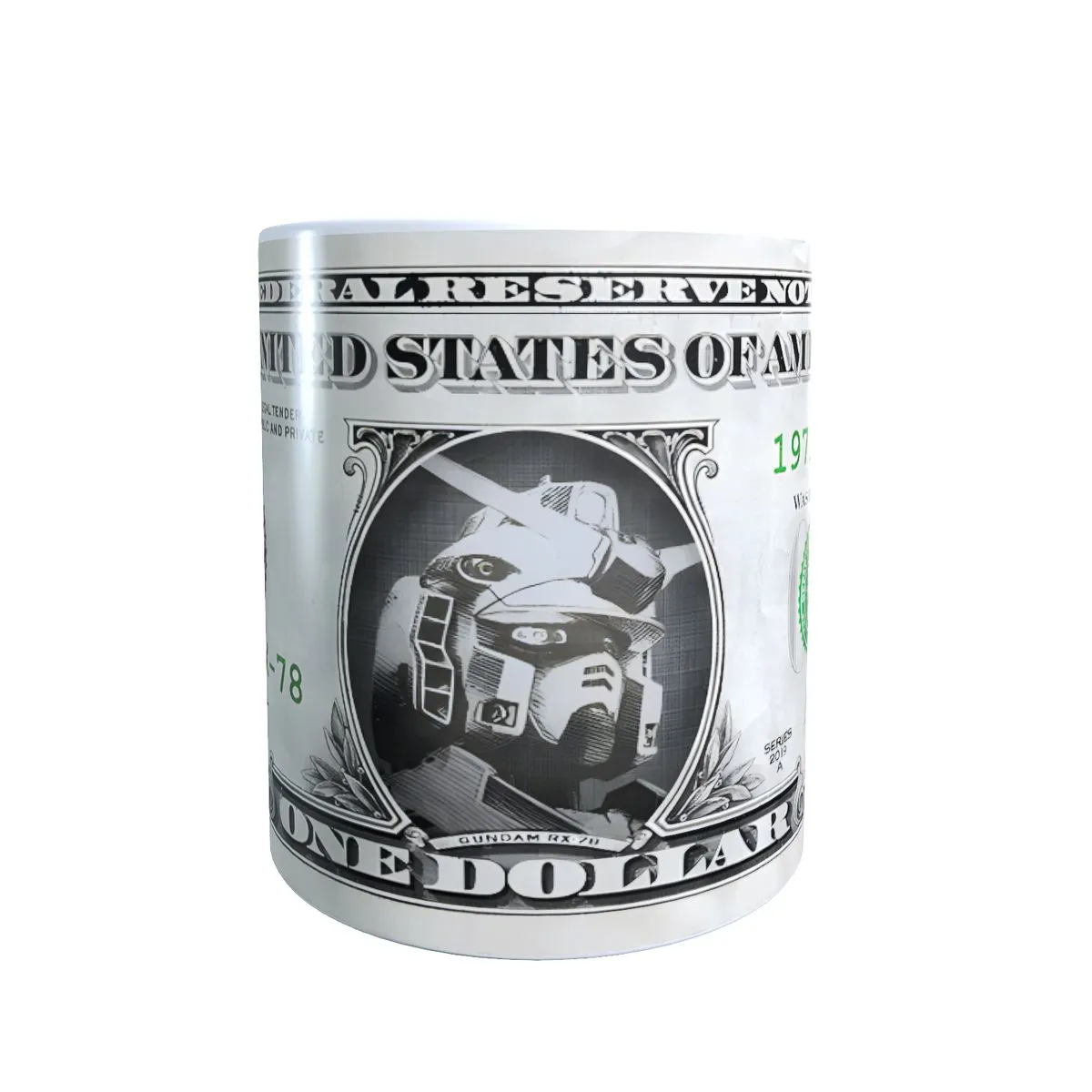 Gundam Dollar - Gundam Coffee Mug