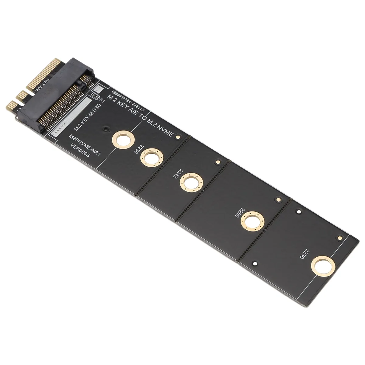 M 2 A+E Key Slot To M 2 Nvme Adapter Card