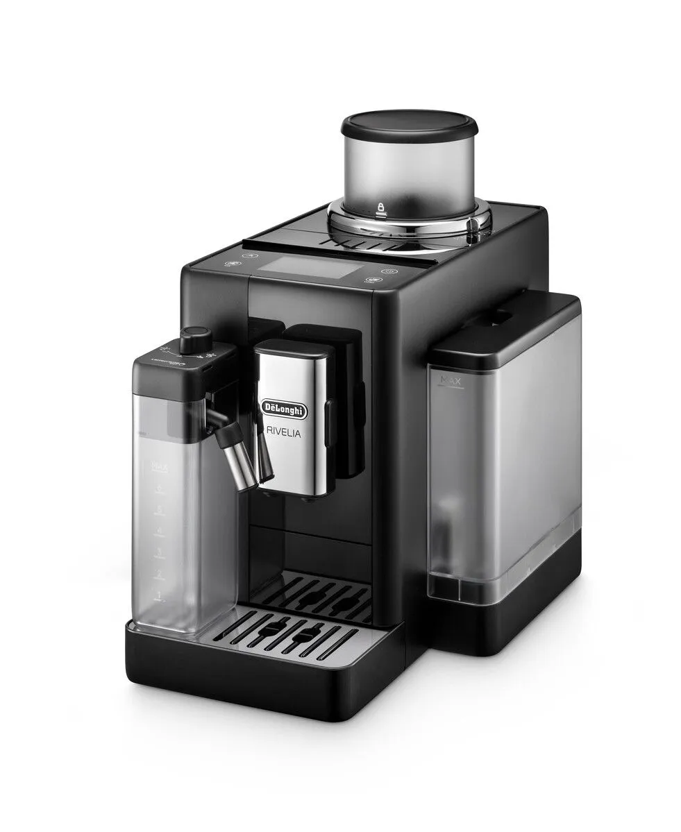 Delonghi - Rivelia Bean to Cup Coffee Machine with Bean Switch EXAM440.55 - EXAM440.55.B