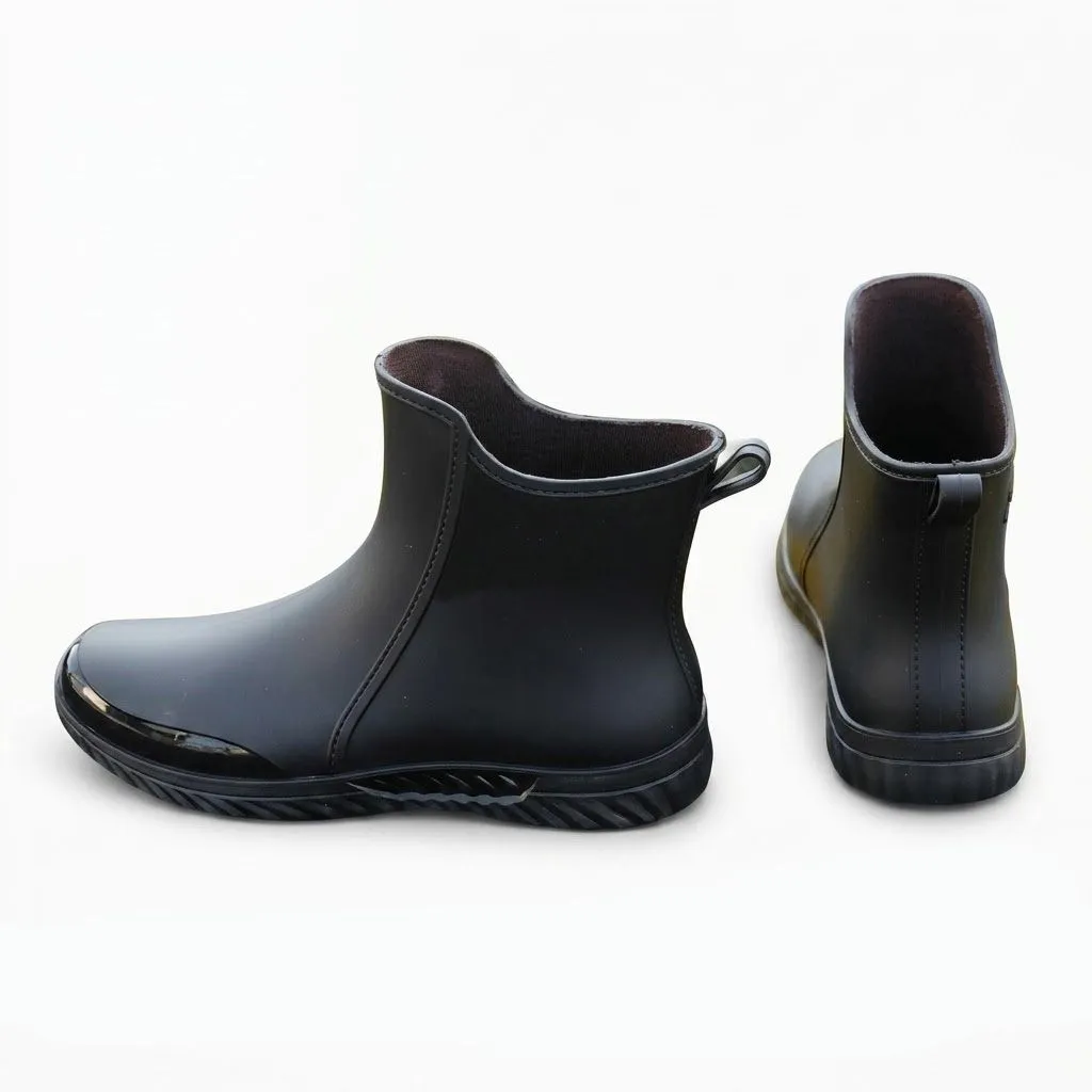 Outdoor Short Fishing Shoes Gumboot Waterproof Winter Spring Boot-UK7