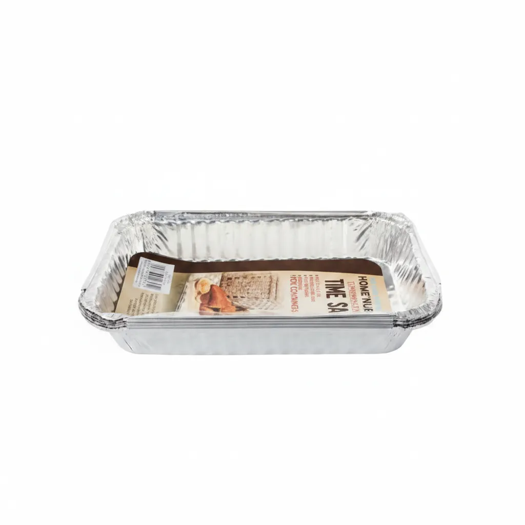 Home 'N Leisure Aluminium Foil Baking Pans, 5 Piece Set, - 2 Pack