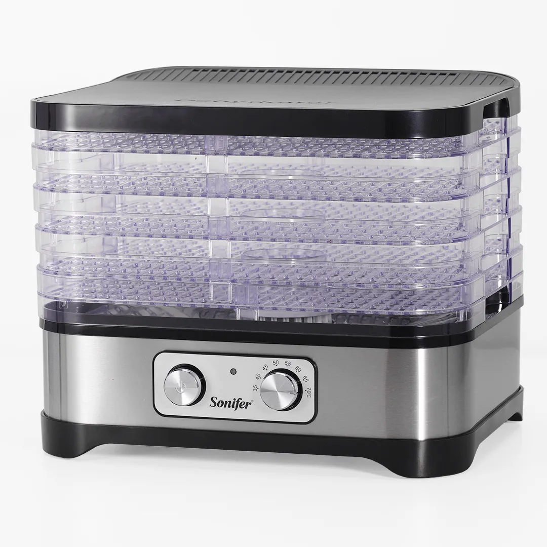 Sonifer Reusable Electric Food Dehydrator with 5-Trays for Biltong & Fruit