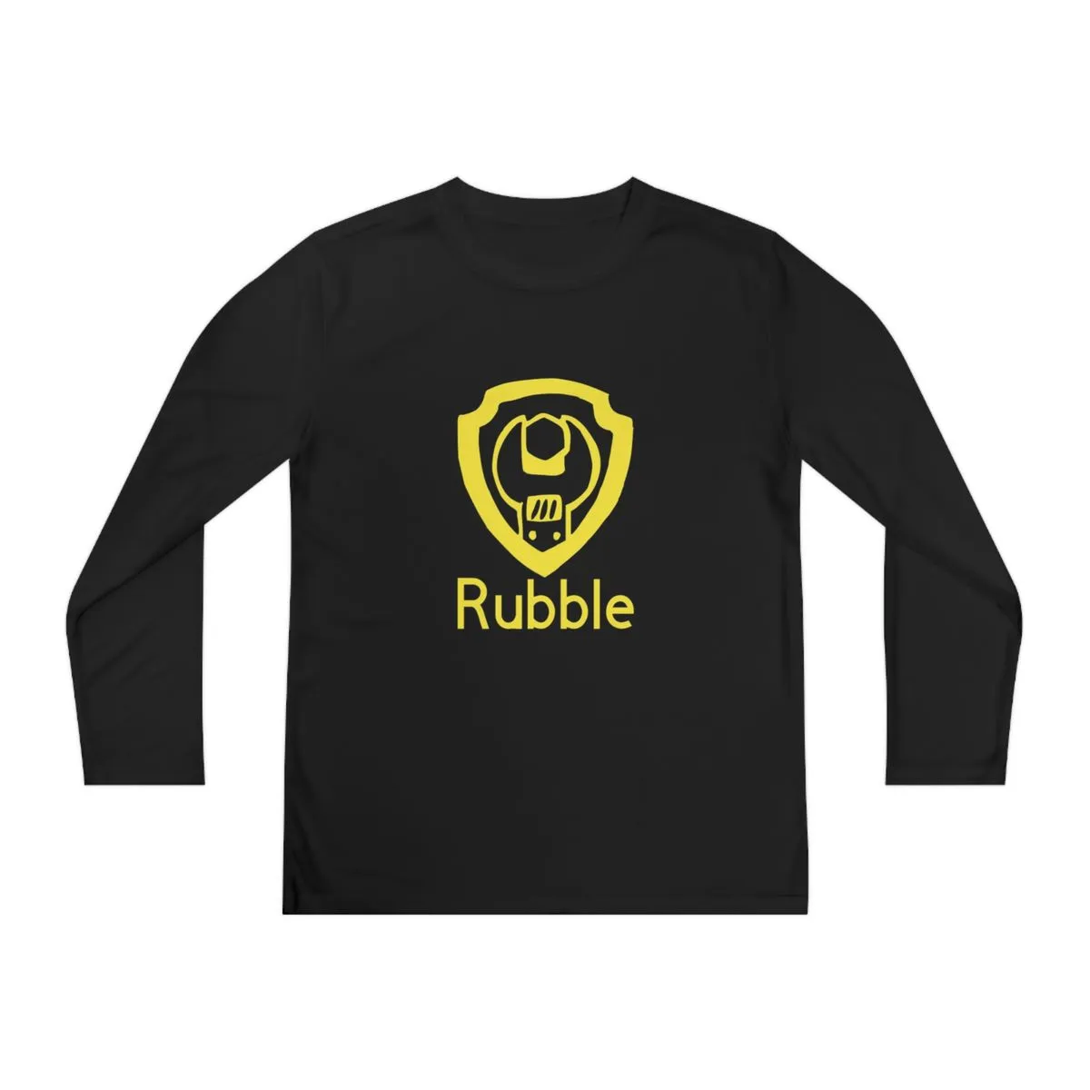 Kid's Size Rubble Long Sleeve T-shirt