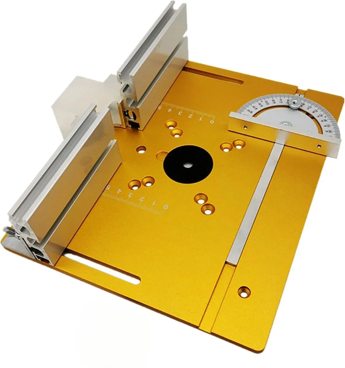 Set of 3 Router Table Insert Router Table for Routers Aluminium Alloy Board