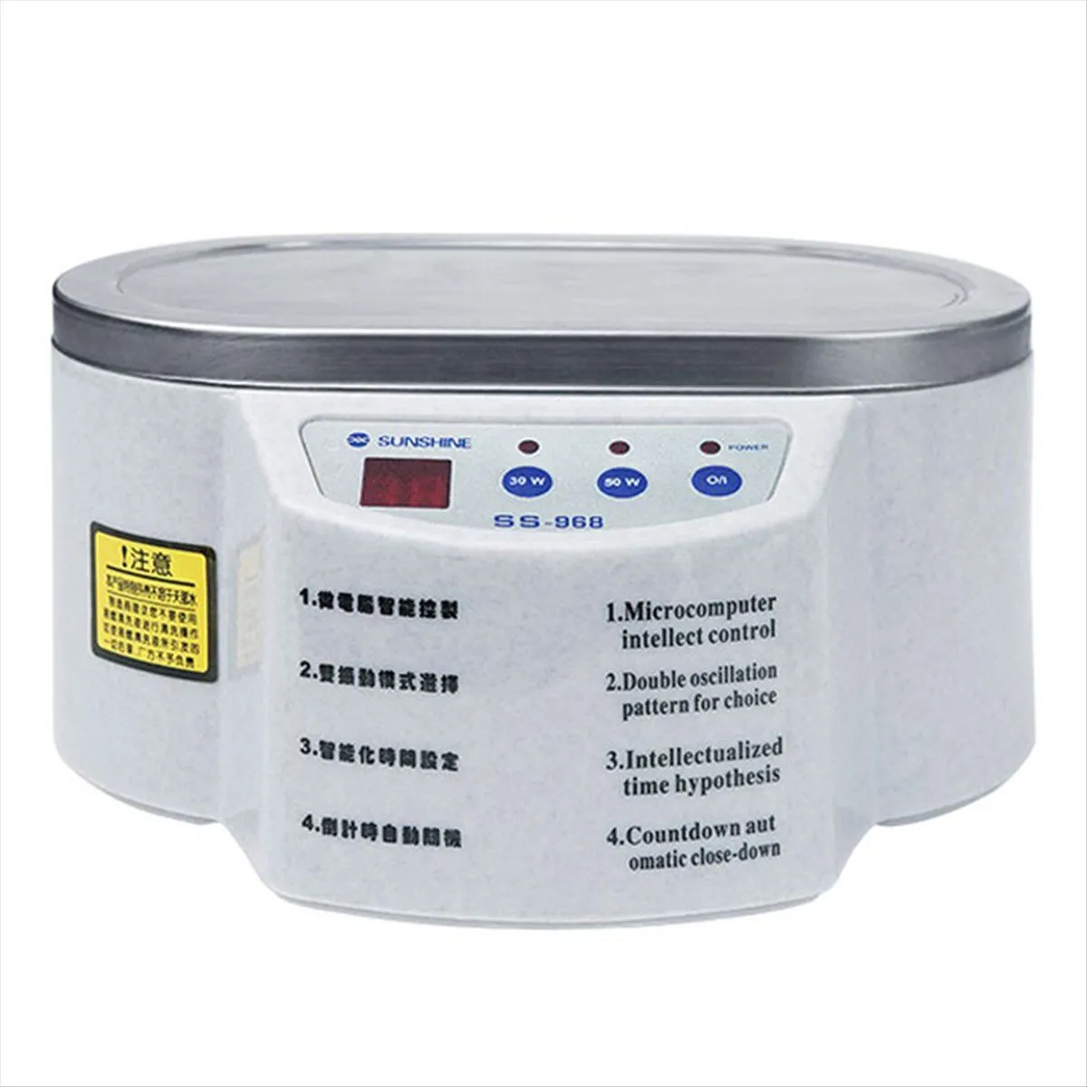 Sunshine Ss-968 Ultrasonic Cleaner For Mothboard Mobile Phone Eu Plug