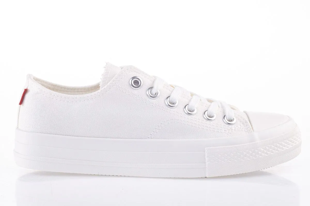 Carrera Men's Low-Cut Classica v3.0 Canvas Sneakers-Total White