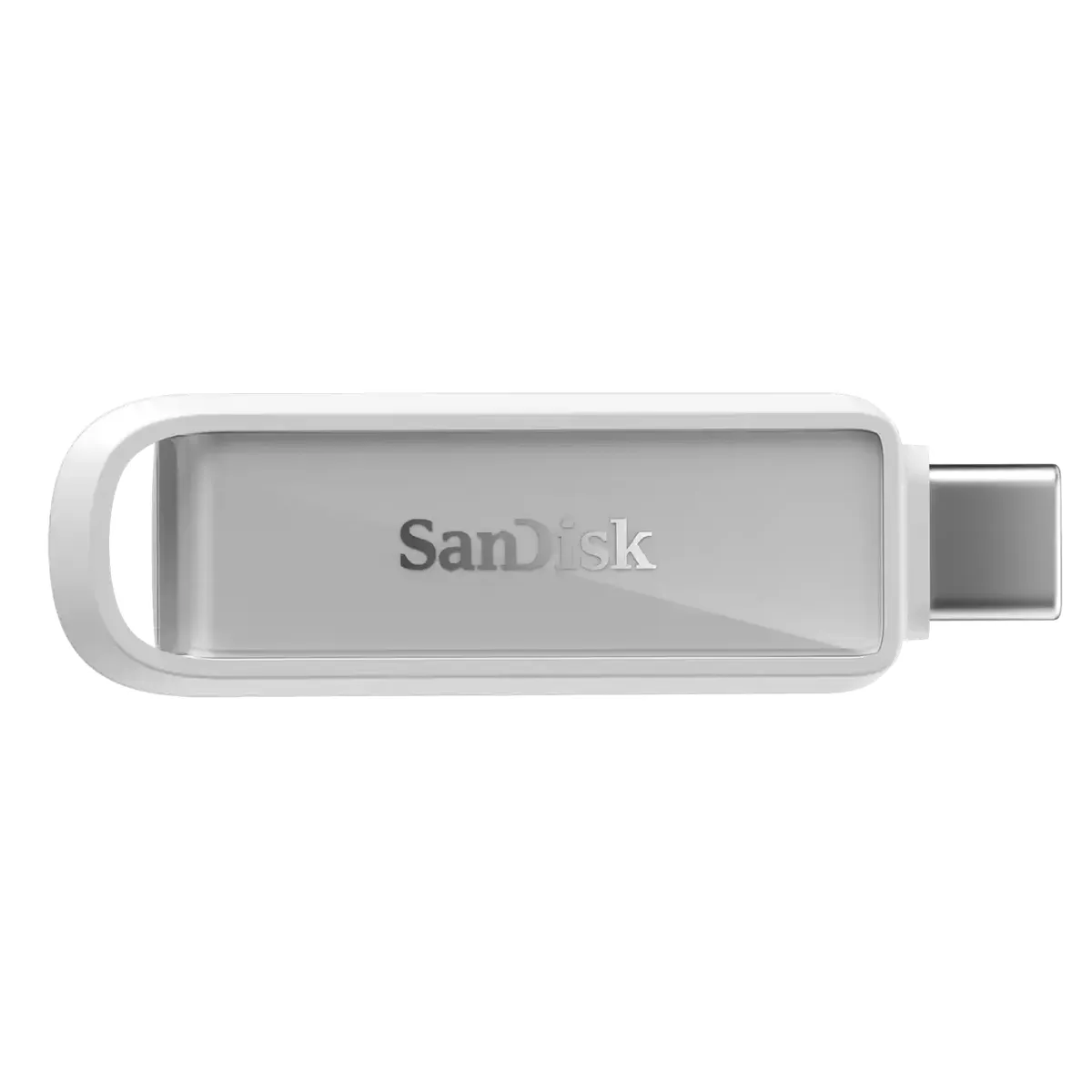 SanDisk Phone Drive with USB C 256GB - Artic White