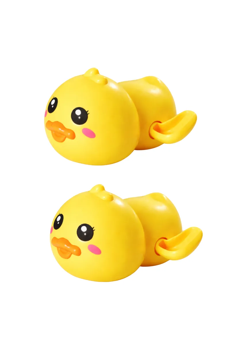 2 pack Wind-Up Swimming Duck Bath Toys for Babies & Toddlers