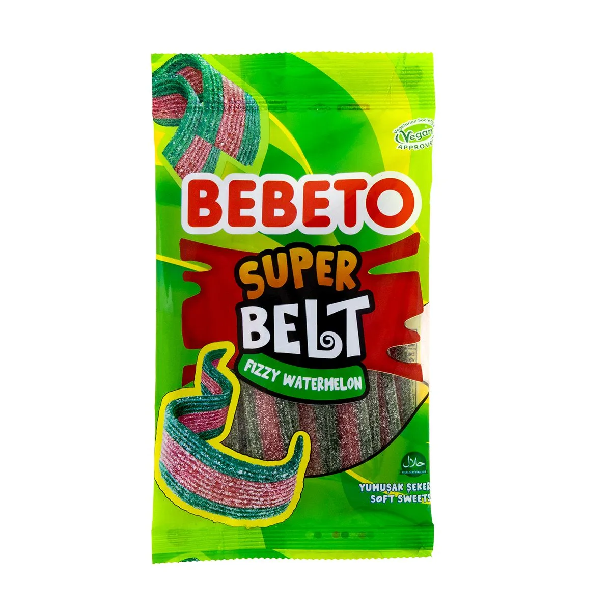 Bebeto Super Belts Fizzy Watermelon 2 Pack