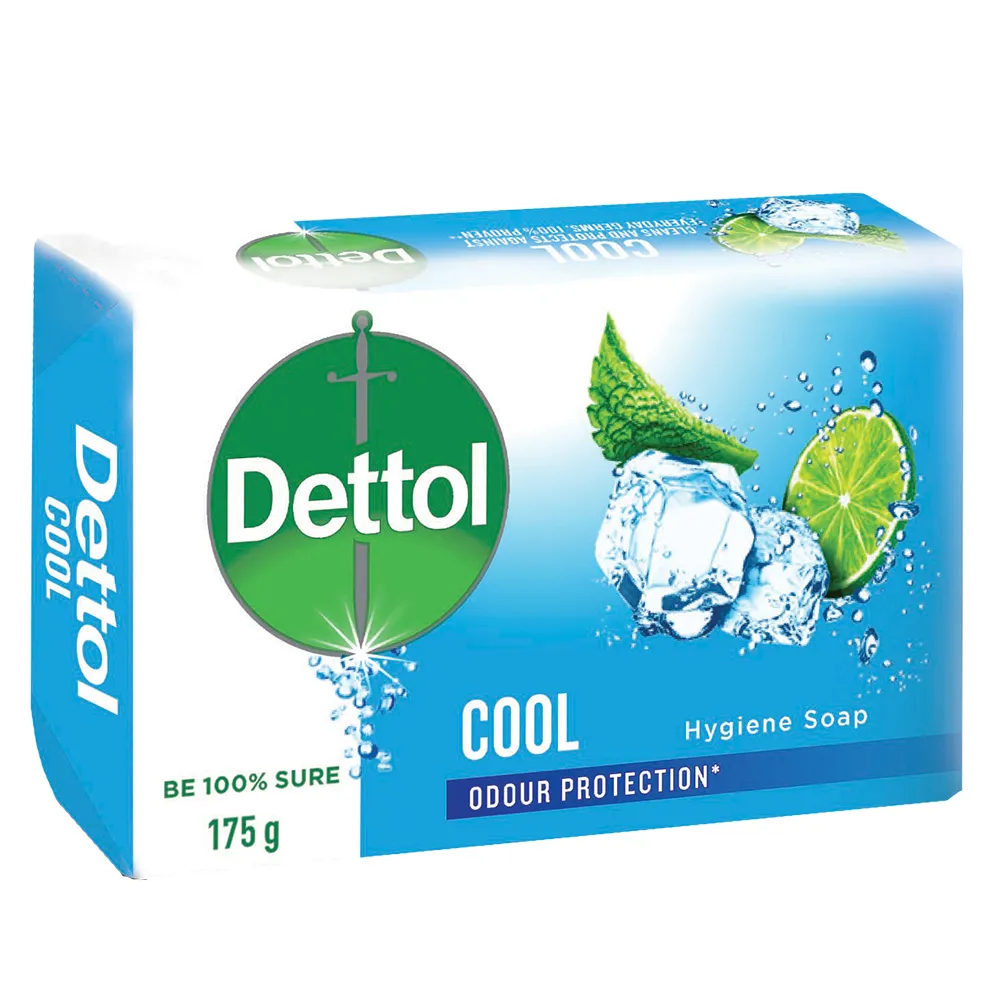 Dettol 175g, Hygiene Soap, Hand & Body, Cool