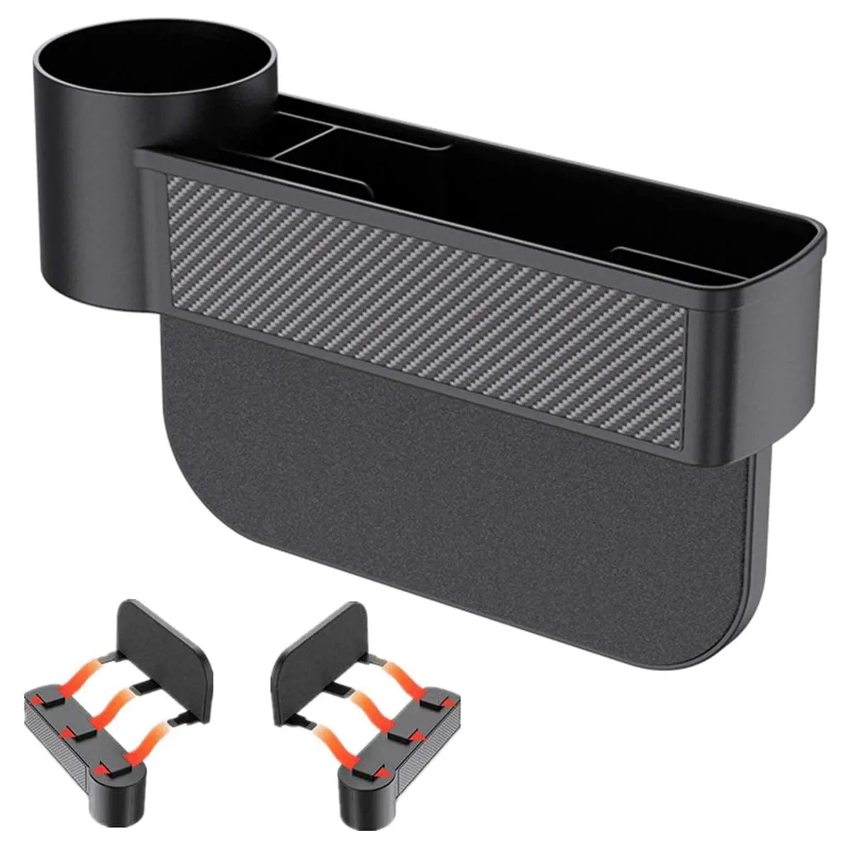 Car Seat Space Organizer Storage Pockets Auto Stowing Tidying