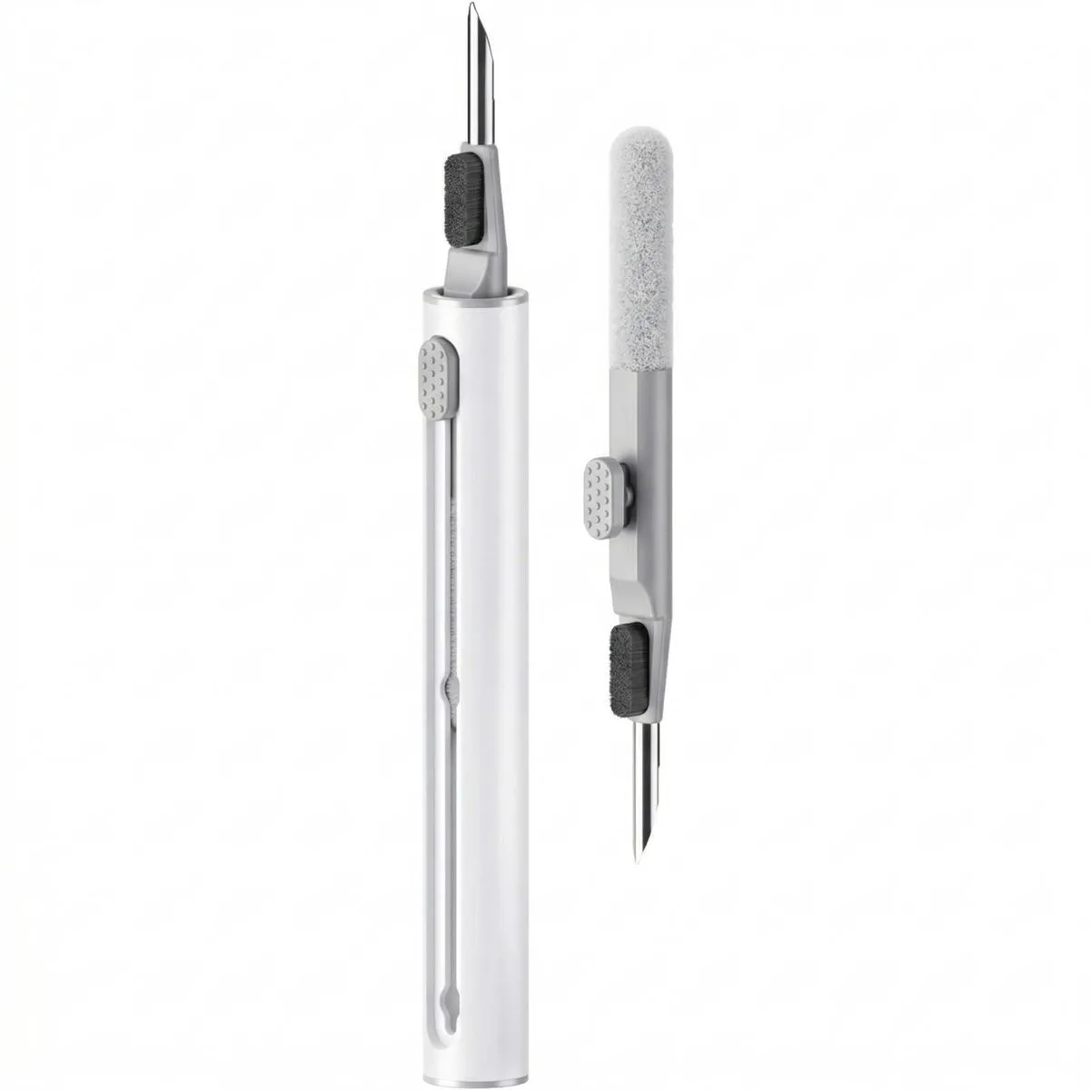 3-in-1 Multi-Function Wireless Earbud & Case Cleaning Pen - White