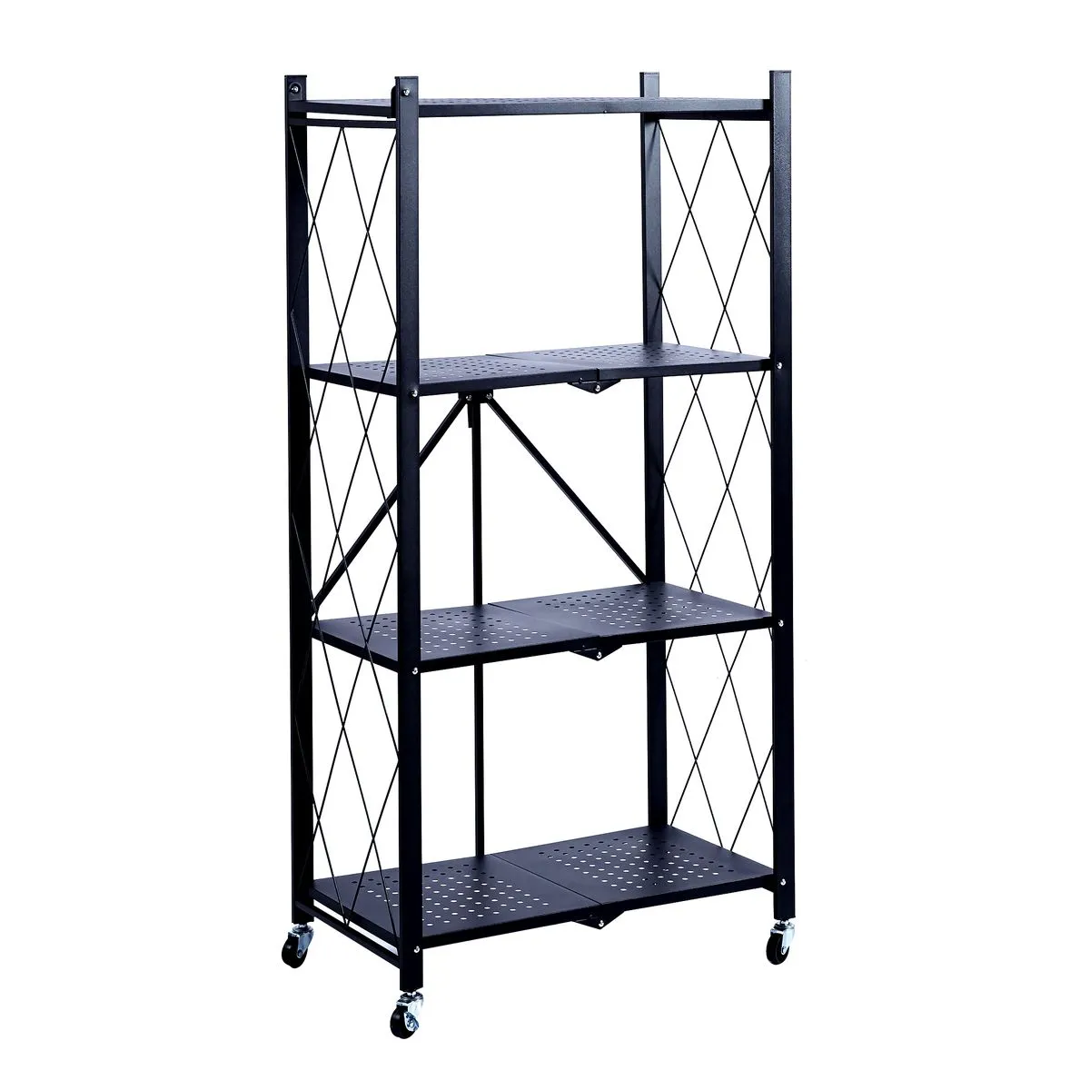Four-Tier Folding Shelf