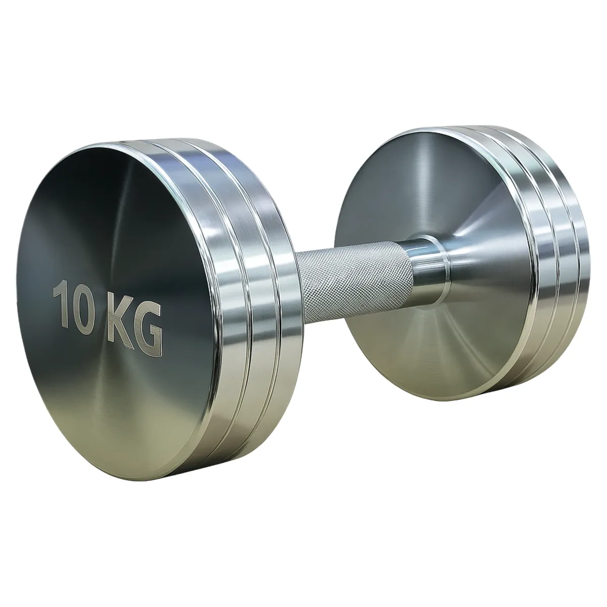 Home Gym Dumbbells - Electroplated, Durable 10kg