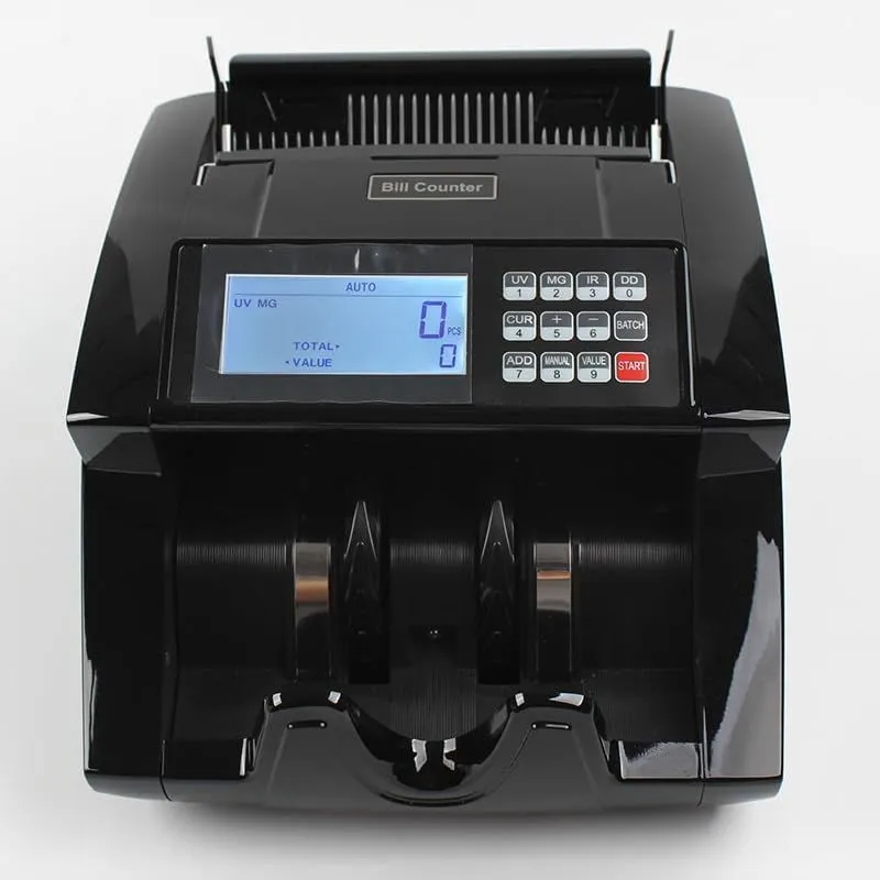 Money Cash Counter Machine - Black