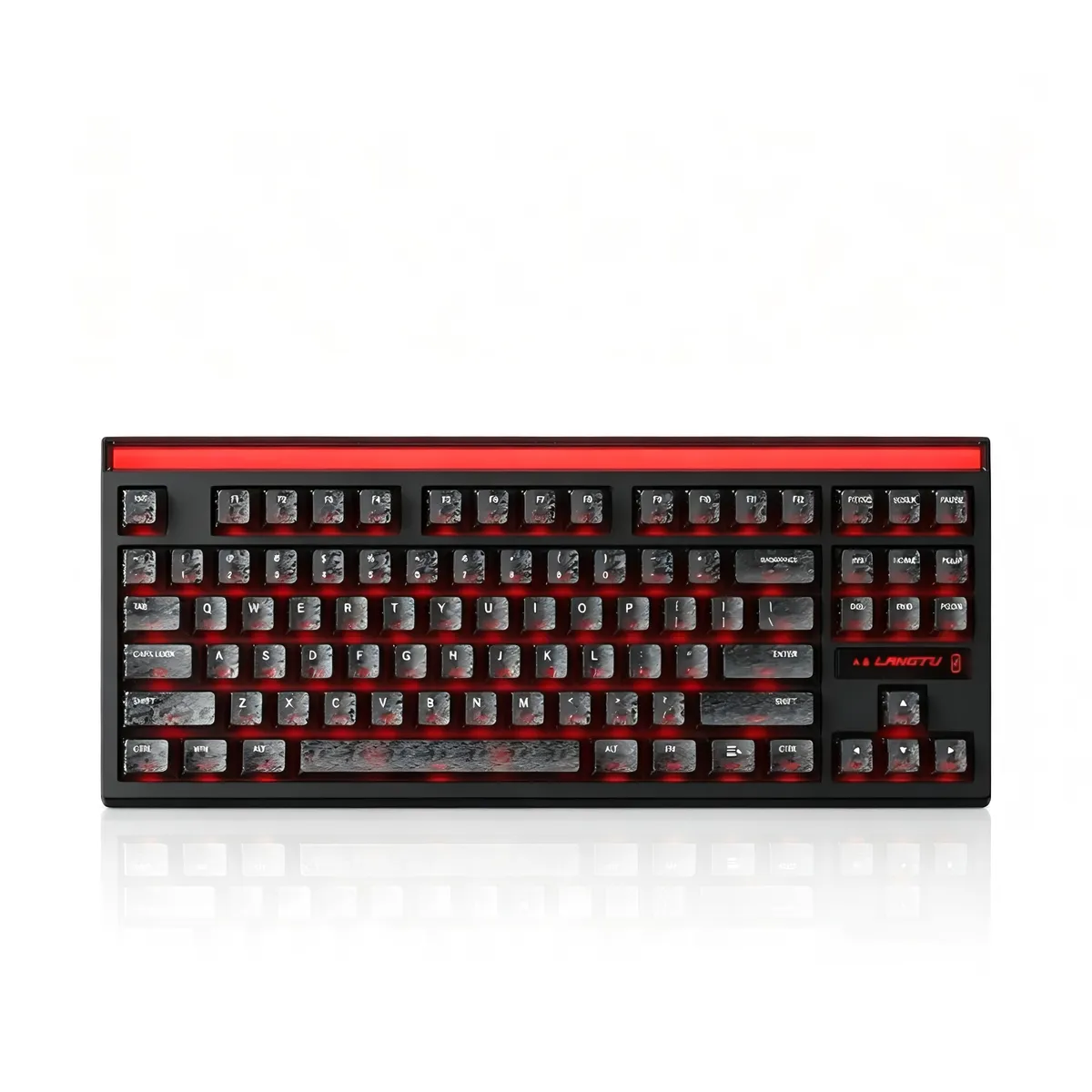 87 Key Tri-Mode Hot Swap Gaming Mechanical Keyboard 8K 12000mAh